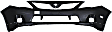 2013 Toyota Corolla S - 3-Piece Kit Front Primed Bumper Cover, North America Built Vehicle,  Includes (1) Bumper Cover, (1) Bumper Grille, and (1) Grille