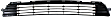 2013 Toyota Corolla S - 3-Piece Kit Front Primed Bumper Cover, North America Built Vehicle,  Includes (1) Bumper Cover, (1) Bumper Grille, and (1) Grille