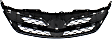2011-2013 Toyota Corolla - 3-Piece Kit, Grille Painted Black, North America Built Vehicle, CAPA Certified, Includes (1) Bumper Cover, (1) Bumper Grille, and (1) Grille