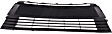 2014 Toyota Corolla - 3-Piece Kit Front Primed Bumper Cover, Fits CELLELE ECO Sub-Models Only, Without Chrome Grille Surround, CAPA Certified  Includes (1) Bumper Cover, (1) Bumper Grille, and (1) Grille