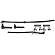 6-Piece Kit Front, Driver and Passenger Side Suspension Kit, Includes (4) Tie Rod End and (2) Tie Rod Adjusting Sleeve