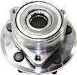 2-Piece Kit Front, Driver or Passenger Side Wheel Hub, 5 Lugs, With Bearing, Includes (1) Tie Rod End and (1) Wheel Hub