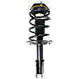 4-Piece Kit Front, Driver and Passenger Side Fully Loaded Strut, FWD, Includes (2) Shock Absorber and Strut Assembly and (2) Wheel Hub