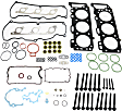 22-Piece Kit Engine Gasket Set, Overhaul, Includes (1) Cylinder Head Bolt, (1) Cylinder Head Gasket, (1) Engine Conversion Gasket Set