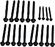 22-Piece Kit Engine Gasket Set, Overhaul, Includes (1) Cylinder Head Bolt, (1) Cylinder Head Gasket, (1) Engine Conversion Gasket Set