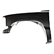 3-Piece Kit, Front, Driver Side Fender, Includes (1) Fender, (1) Grille, and (1) Headlight