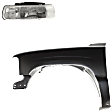 2-Piece Kit, Front, Driver Side Fender, CAPA Certified, Includes (1) Fender and (1) Headlight