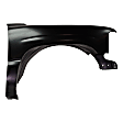 2002 Chevrolet Tahoe - 3-Piece Kit Grille, Chrome Shell with Black Insert,  Includes (1) Fender, (1) Grille, and (1) Headlight