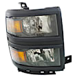 2-Piece Kit, Passenger Side Halogen Headlight, With bulb(s), OE Replacement, CAPA Certified, Includes (1) Fender and (1) Headlight