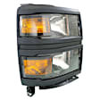 2-Piece Kit, Passenger Side Halogen Headlight, With bulb(s), OE Replacement, CAPA Certified, Includes (1) Fender and (1) Headlight