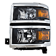 3-Piece Kit, Front, Driver Side Fender, CAPA Certified, Includes (1) Fender, (1) Grille, and (1) Headlight