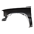 2000 Chevrolet Silverado 1500 - 3-Piece Kit Front, Driver Side Fender, CAPA Certified Includes (1) Fender, (1) Grille, and (1) Headlight