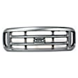 5-Piece Kit, Grille Painted Silver, Includes (2) Fender, (1) Grille, and (2) Headlight