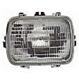 5-Piece Kit, Grille Painted Silver, Includes (2) Fender, (1) Grille, and (2) Headlight