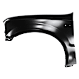5-Piece Kit, Grille Painted Silver, Includes (2) Fender, (1) Grille, and (2) Headlight