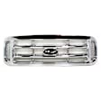 2003 Ford F-250 Super Duty - 5-Piece Kit Grille, Chrome, Includes (2) Fender, (1) Grille, and (2) Headlight
