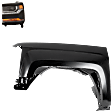 2-Piece Kit, Driver Side HID/Xenon Headlight, With bulb(s), OE Replacement, CAPA Certified, Includes (1) Fender and (1) Headlight