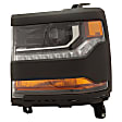 2-Piece Kit, Driver Side HID/Xenon Headlight, With bulb(s), OE Replacement, CAPA Certified, Includes (1) Fender and (1) Headlight
