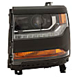 2-Piece Kit, Driver Side HID/Xenon Headlight, With bulb(s), OE Replacement, CAPA Certified, Includes (1) Fender and (1) Headlight