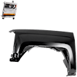 2-Piece Kit, Driver Side HID/Xenon Headlight, Without bulb(s), OE Replacement, CAPA Certified, Includes (1) Fender and (1) Headlight