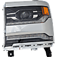2-Piece Kit, Driver Side LED Headlight, With bulb(s), OE Replacement, CAPA Certified, Includes (1) Fender and (1) Headlight