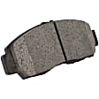 2-Wheel Set Front Brake Disc and Pad Kit, Cross-drilled and Slotted 299.97 mm Ceramic Pro-Line Series, Includes (1) Brake Pad Set and (2) Brake Disc