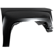 2017 Chevrolet Silverado 1500 - 5-Piece Kit Driver and Passenger Side HID/Xenon Headlight, With bulb(s), OE Replacement, CAPA Certified  Includes (2) Fender, (1) Grille Assembly, and (2) Headlight