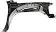 2001-2002 Chevrolet Silverado 2500 HD - 3-Piece Kit, Front, Driver Side Fender, Includes (1) Fender, (1) Grille, and (1) Headlight