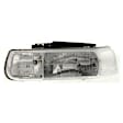 2001 Chevrolet Silverado 2500 HD - 5-Piece Kit Front, Driver and Passenger Side Fender, CAPA Certified Includes (2) Fender, (1) Grille, and (2) Headlight