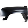 2004 Chevrolet Silverado 2500 - 4-Piece Kit Front, Driver and Passenger Side Fender, USA Built Vehicle, CAPA Certified Includes (2) Fender and (2) Headlight