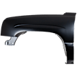 2004 Chevrolet Silverado 2500 - 4-Piece Kit Front, Driver and Passenger Side Fender, USA Built Vehicle, CAPA Certified Includes (2) Fender and (2) Headlight