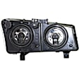 2004 Chevrolet Silverado 2500 - 4-Piece Kit Front, Driver and Passenger Side Fender, USA Built Vehicle, CAPA Certified Includes (2) Fender and (2) Headlight