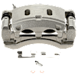 2-Wheel Set Front Brake Kit With Calipers, Plain Surface 6 Lugs 320.04 mm Organic, Includes (2) Caliper, (2) Disc, and (1) Pad Set