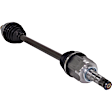 8-Piece Kit Front Axle Assembly, AWD, includes Brake Discs, Brake Pad Sets, and Control Arms