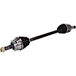 8-Piece Kit Front Axle Assembly, AWD, includes Brake Discs, Brake Pad Sets, and Control Arms