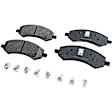 7-Piece Kit Front, Driver and Passenger Side, Lower Control Arm Kit, Includes (2) Brake Disc, (1) Brake Pad Set, (2) Control Arm and (2) Axle Assembly