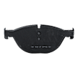 2012-2013 BMW 528i - 2-Wheel Set Front Brake Disc and Pad Kit, Plain Surface, 5 Lugs, Organic, Pro-Line Series