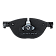 2012-2013 BMW 528i - 2-Wheel Set Front Brake Disc and Pad Kit, Plain Surface, 5 Lugs, Organic, Pro-Line Series