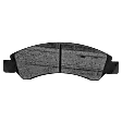2009 Chevrolet Silverado 1500 LT - 4-Piece Kit Front Brake Disc and Pad Kit, Cross-drilled and Slotted, 6 Lugs, Ceramic, Except Electronic Stability Control, 6.2L 8Cyl, Pro-Line Series  Includes (2) Brake Disc and (1) Brake Pad Set