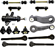 1995 Chevrolet K2500 - 15-Piece Kit Front Suspension Kit, 46.13 (mm) - 1.816 (in) Press-Fit Diameter, For Welded Arm, For Models With 7200 Lbs. GVW, Without Bracket, with 11/16 (in) x 18 Threads