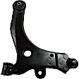 4-Piece Kit Front, Driver and Passenger Side, Lower Control Arm Kit, Includes (2) Control Arm and (2) Sway Bar Link