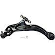 8-Piece Kit Front Axle Assembly, Automatic Transmission, Plug-In Style Inboard Housing, FWD, includes Brake Discs, Brake Pad Sets, and Control Arms