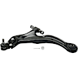 8-Piece Kit Front Axle Assembly, Automatic Transmission, Plug-In Style Inboard Housing, FWD, includes Brake Discs, Brake Pad Sets, and Control Arms