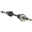 8-Piece Kit Front Axle Assembly, Automatic Transmission, Plug-In Style Inboard Housing, FWD, includes Brake Discs, Brake Pad Sets, and Control Arms