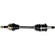 8-Piece Kit Front Axle Assembly, Automatic Transmission, Plug-In Style Inboard Housing, FWD, includes Brake Discs, Brake Pad Sets, and Control Arms
