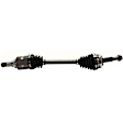 2010 Toyota Corolla Base - 8-Piece Kit Front, Driver and Passenger Side Axle Assembly, USA Built Vehicle, New, 1.8L 4Cyl  Includes (2) Axle Assembly, (2) Brake Disc, (1) Brake Pad Set, and (2) Control Arm