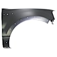 2005 Ford F-150 - 5-Piece Kit Grille, Chrome Shell with Black Insert,  Includes (2) Fender, (1) Grille, and (2) Headlight