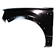 2005 Ford F-150 - 5-Piece Kit Grille, Chrome Shell with Black Insert,  Includes (2) Fender, (1) Grille, and (2) Headlight