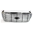 2005 Ford F-150 - 5-Piece Kit Grille, Chrome Shell with Black Insert,  Includes (2) Fender, (1) Grille, and (2) Headlight