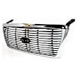 2005 Ford F-150 - 5-Piece Kit Grille, Chrome Shell with Black Insert,  Includes (2) Fender, (1) Grille, and (2) Headlight